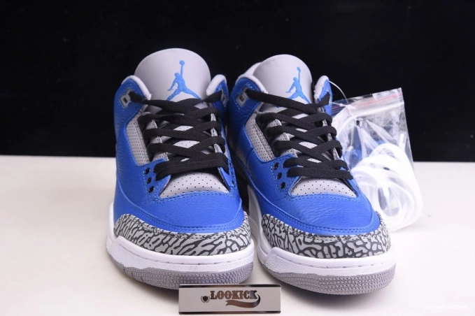 - 400 3 'Varsity Jordan Royal' CT8532 Retro Air 0823